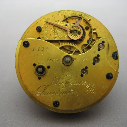 Lancaster Watch Co. Grade Keystone Pocket Watch image 1