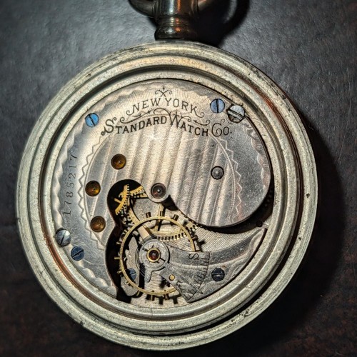 New York Standard Grade 60 Pocket Watch image 1