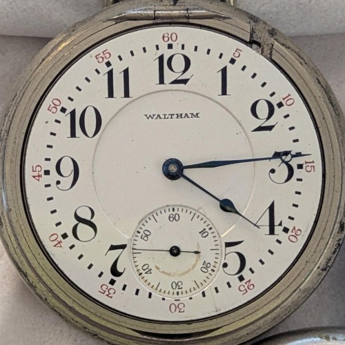 American Waltham Watch Co. Grade Crescent St. Pocket Watch image 2