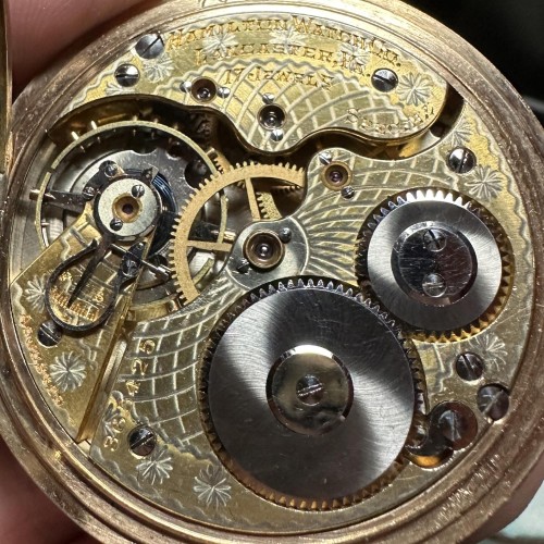 Hamilton Watch Co. Grade 975 Pocket Watch image 1