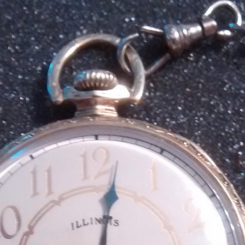 Illinois Watch Co. Grade 525 Pocket Watch 