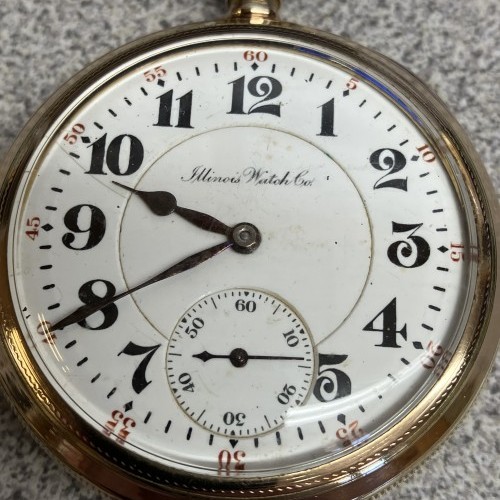 Illinois Watch Co. Grade 176 Pocket Watch image 2