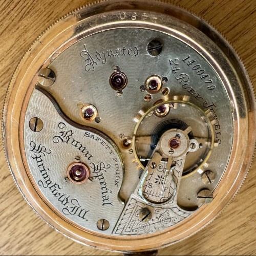 Illinois Grade Bunn Special Pocket Watch Image