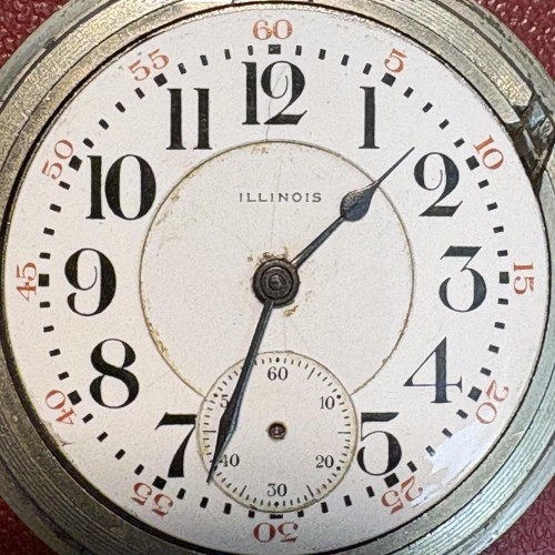 Illinois Watch Co. Grade 69 Pocket Watch image 2