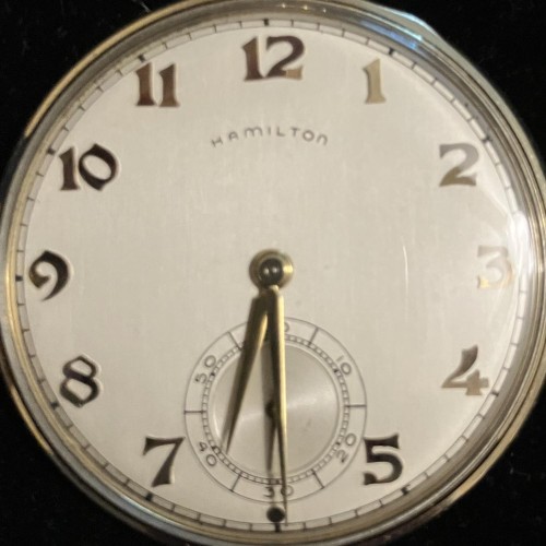 Hamilton Watch Co. Grade 917 Pocket Watch image 2