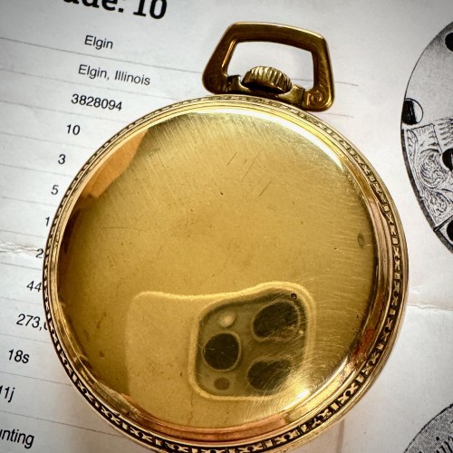 Elgin National Watch Co. Grade 10 Pocket Watch image 3