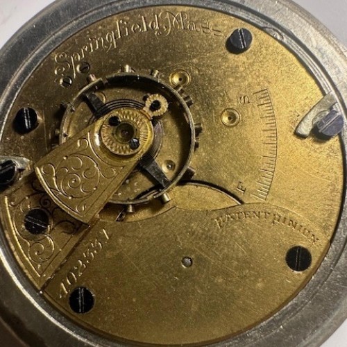 Hampden Grade Springfield Pocket Watch