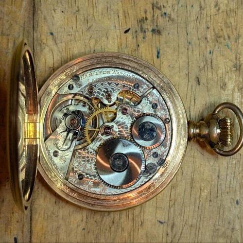 Hamilton pocket watch