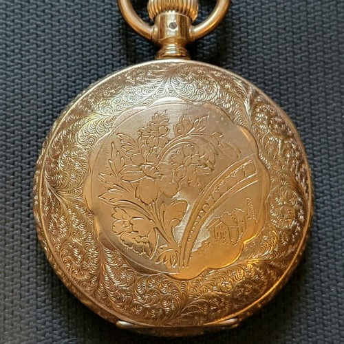 Illinois Watch Co. Grade Stuart Pocket Watch image 3