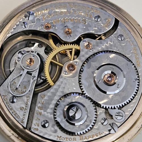 Hamilton Watch Co. Grade 996 Pocket Watch image 1