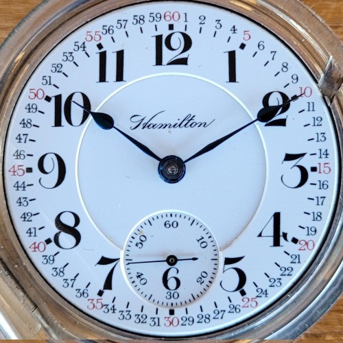 Hamilton Watch Co. Grade 944 Pocket Watch image 2