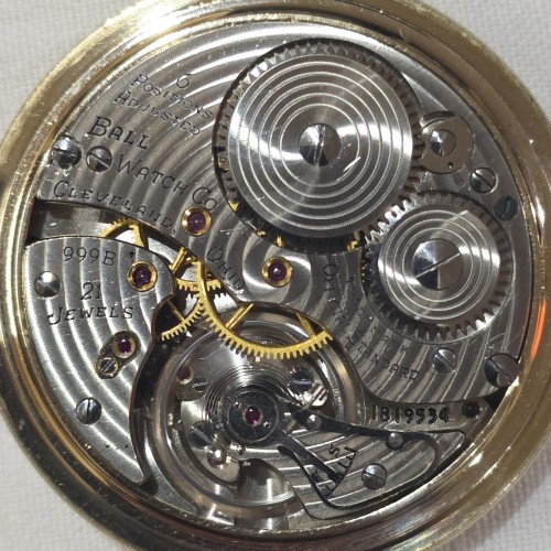 ball-hamilton Grade 999B Pocket Watch 