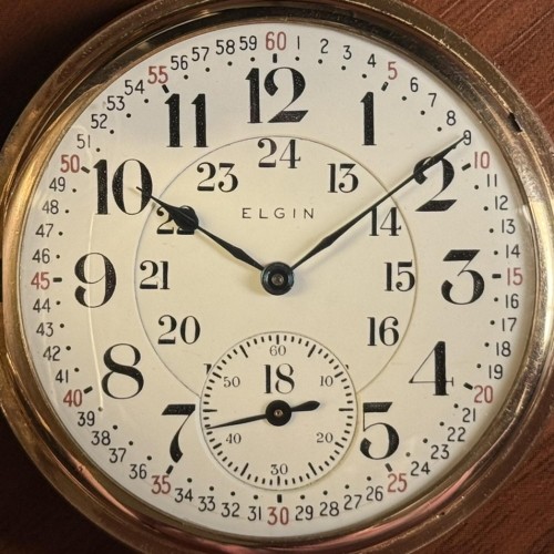Elgin Grade 341 Pocket Watch Image