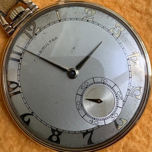 Hamilton Watch Co. Grade 917 Pocket Watch image 2