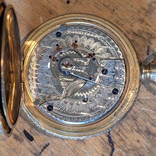 American Waltham Watch Co. Grade No. 35 Pocket Watch image 1