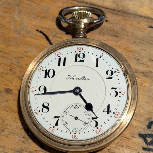 Hamilton Watch Co. Grade 944 Pocket Watch image 2
