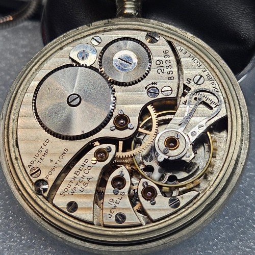 South Bend Grade 219 Pocket Watch Image