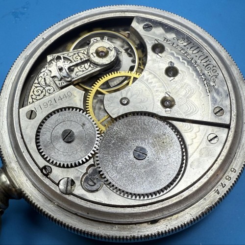 American Waltham Watch Co. Grade No. 28 Pocket Watch image 1