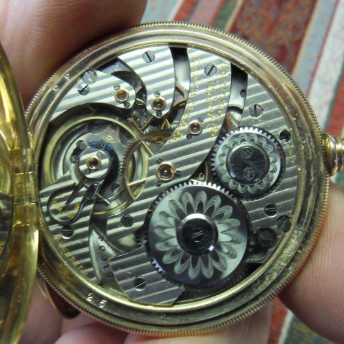 14K Pocket Watch Case by the Brooklyn Watch Case Co. | Pocket