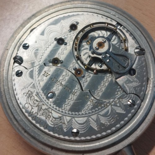Rockford Watch Co. Grade 930 Pocket Watch 