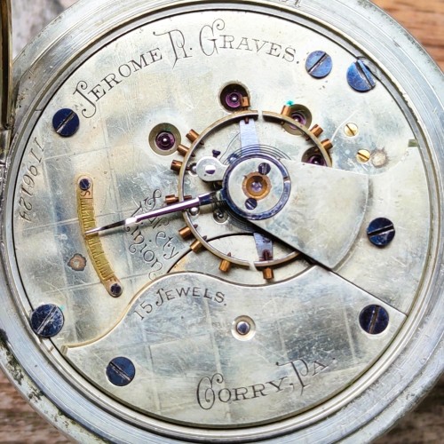 Illinois Watch Co. Grade 101 1/2 Pocket Watch image 1