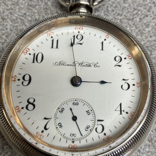 Illinois Watch Co. Grade 59 Pocket Watch image 2