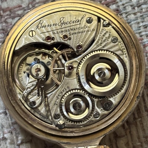Illinois Grade Bunn Special Pocket Watch