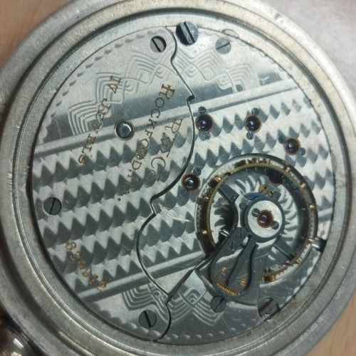 Rockford Watch Co. Grade 935 Pocket Watch 