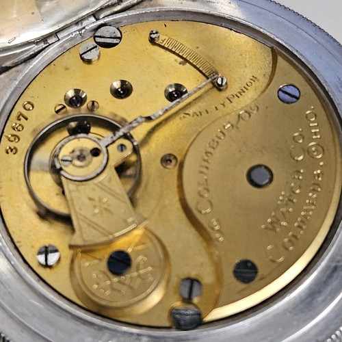 Columbus Watch Co. Grade 21 Pocket Watch Image