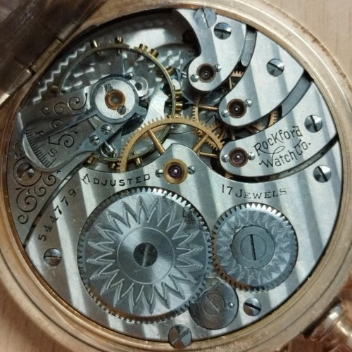Rockford Watch Co. Grade 550 Pocket Watch 