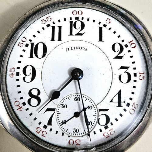 Illinois Watch Co. Grade 89 Pocket Watch image 2