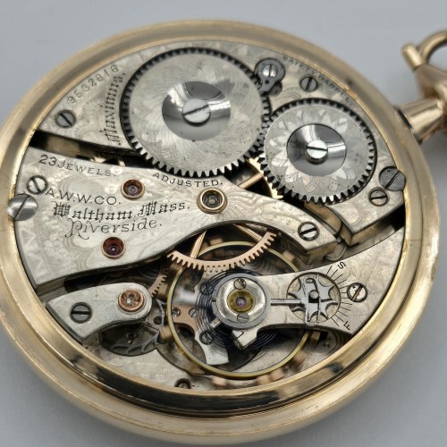 American Waltham Watch Co. Grade Maximus Pocket Watch 
