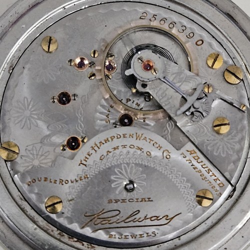 Hampden Grade Special Railway Pocket Watch