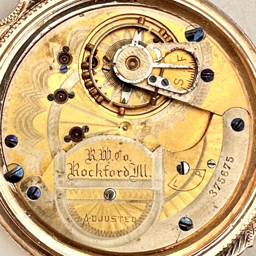 Rockford Watch Co. Grade 87 Pocket Watch image 1