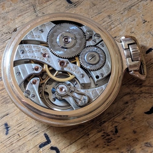 Hamilton pocket watch