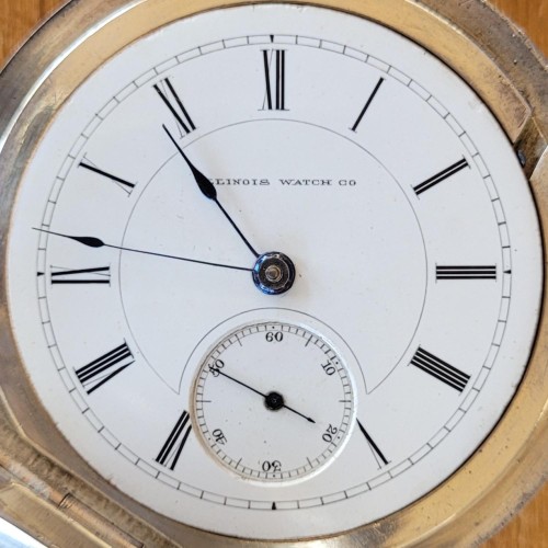 Illinois Watch Co. Grade Miller Pocket Watch image 2