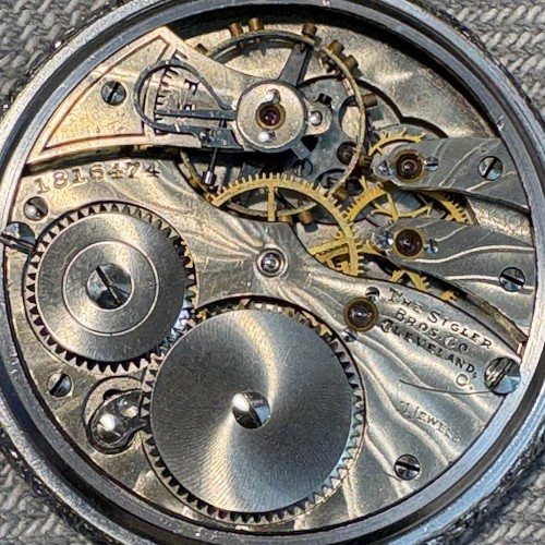 Illinois Watch Co. Grade 219 Pocket Watch image 1