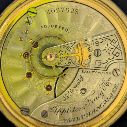 American Waltham Watch Co. Grade No. 35 Pocket Watch image 1