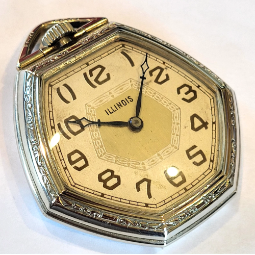Illinois Grade 410 Pocket Watch Image