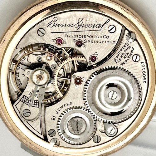 Illinois Watch Co. Grade Bunn Special Pocket Watch image 1