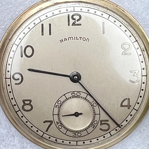 Hamilton Watch Co. Grade 917 Pocket Watch image 2