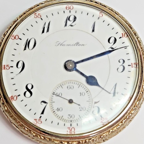 Hamilton Watch Co. Grade 974 Special Pocket Watch image 2