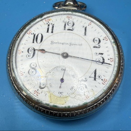 Illinois Watch Co. Grade 185 Pocket Watch image 2