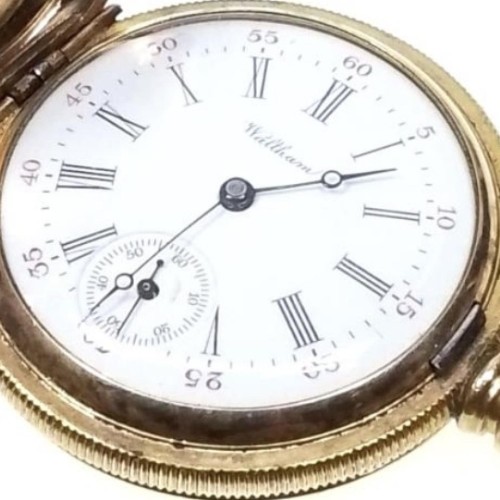 Waltham Grade Seaside Pocket Watch