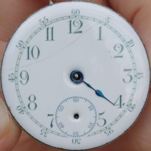 Manistee Watch Co. Grade M.W.Co. Cutout Pocket Watch