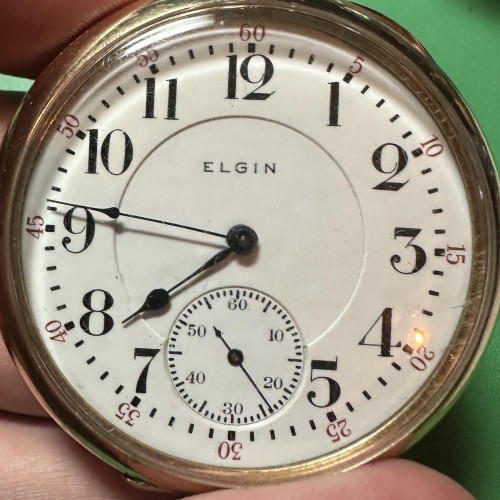 Elgin National Watch Co. Grade 350 Pocket Watch image 2