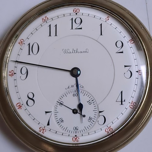 American Waltham Watch Co. Grade Maximus Pocket Watch image 1