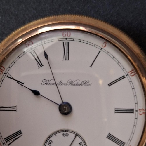 Hamilton Watch Co. Grade 931 Pocket Watch image 2