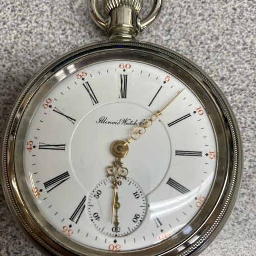 Illinois Watch Co. Grade 89 Pocket Watch image 2