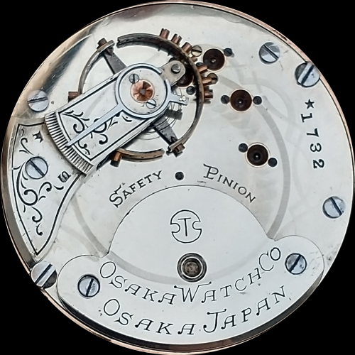Osaka Watch Co. pocket watch